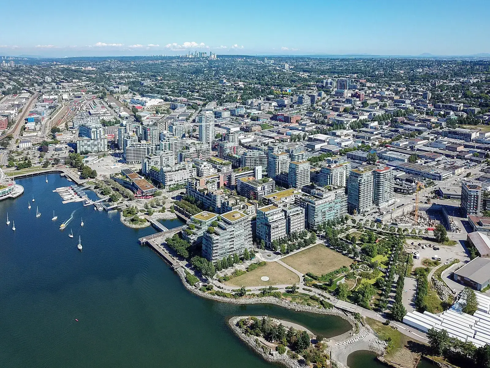 Olympic Village (aerial)